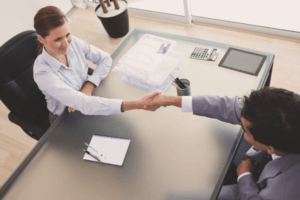 sales handshake